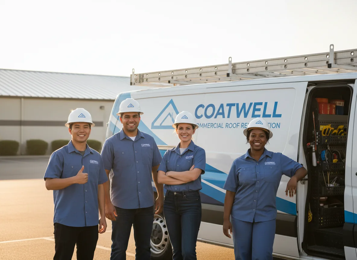 Commercial roof coating company in Winthrop, ME